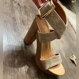 Tan Platform Heels